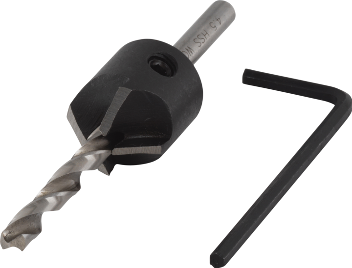 Produktbild wolfcraft Vorbohrer mit Senker, Ø 5–8 mm (16 mm, 4.5 mm)