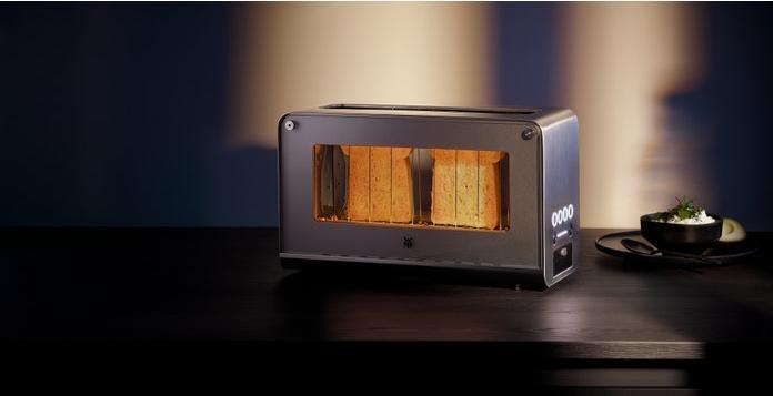 Image du produit WMF Lono grille-pain verre avec support brioches