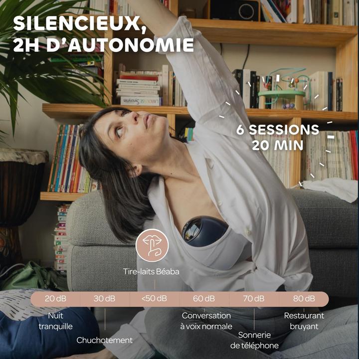 Produktbild Beaba elektrische handfreie Milchpumpe