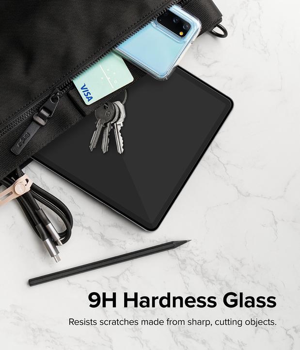 Produktbild Ringke Galaxy Tab S8+ / S7+ / S7 FE Screen Protector Invisible Defender Tempered Glass Transparent (1 Stk., Samsung Galaxy Tab S7 FE, Samsung Galaxy Tab S7+, Samsung Galaxy Tab S8+)