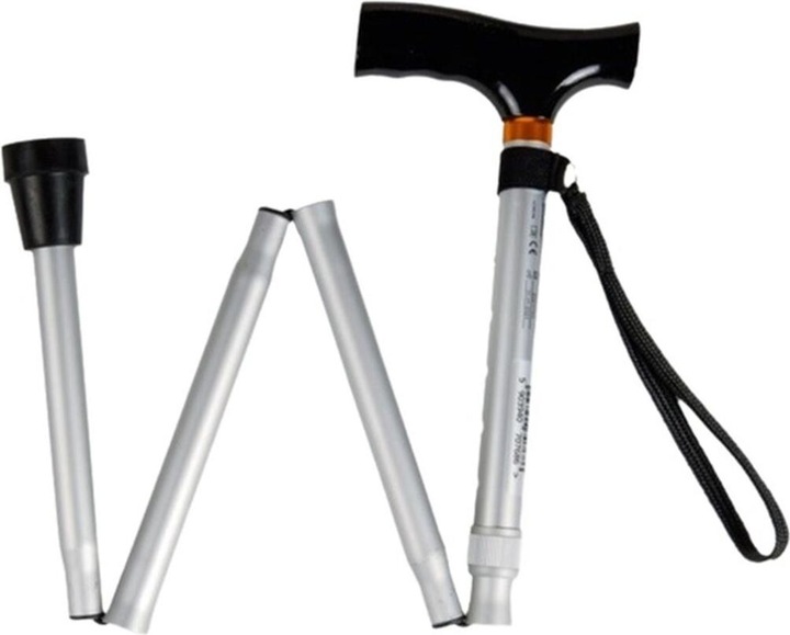 Actual product image Reha Fund Laska aluminiowa składana srebrna - RF-520