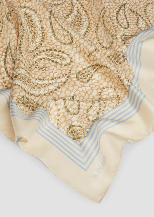 Produktbild S.Oliver Schal Nickituch mit Paisley-Artwork
