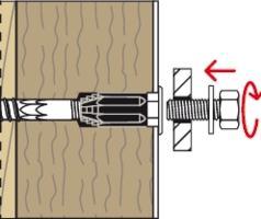 Actual product image Fischer Wedge anchor (1 pcs.)