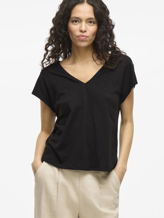 Produktbild Vila V-Ausschnitt Oberteil mit angeschnittenen Ärmeln (L)