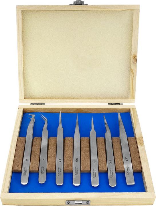 Image du produit Paulimot Modellbau-Pinzetten-Set, 7-teilig