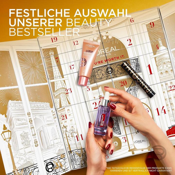 Actual product image L'Oréal Paris 24 beauty highlights for a luxurious Christmas season