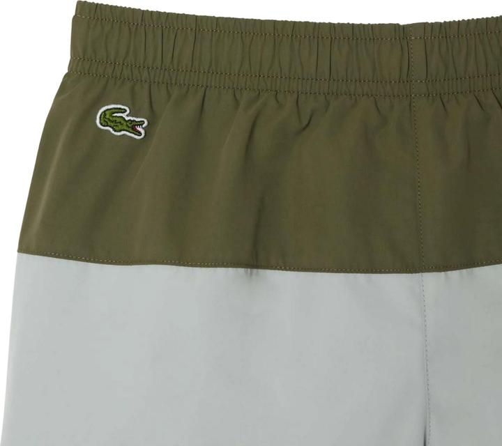 Actual product image Lacoste Boys Colour Block Taffeta Swimming Trunks (152)