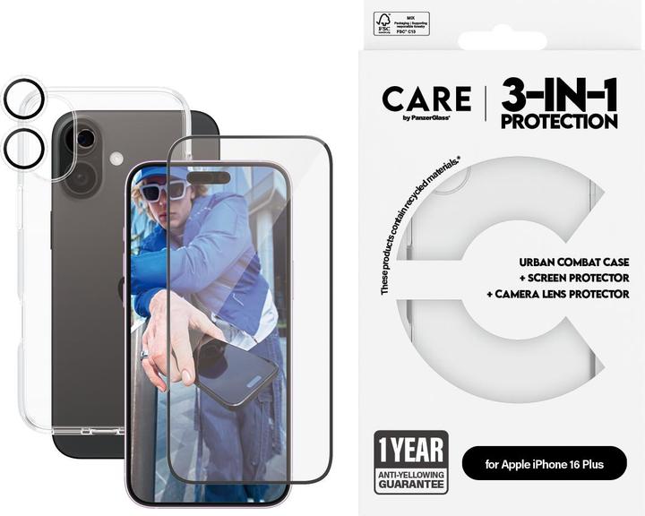 Productafbeelding Care Koffer vlaggenschip (1 Stuk, Apple iPhone 16 Plus)