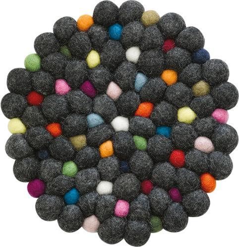 Actual product image Cilio Coaster NERO round (1x, Pan coaster)