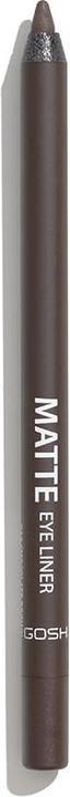 Gosh Neon Blue Eyeliner Matte Waterproof Pencil Soft Creamy Easy Application Highly Pigmented Eye Lo (014 Chocolate Brown)