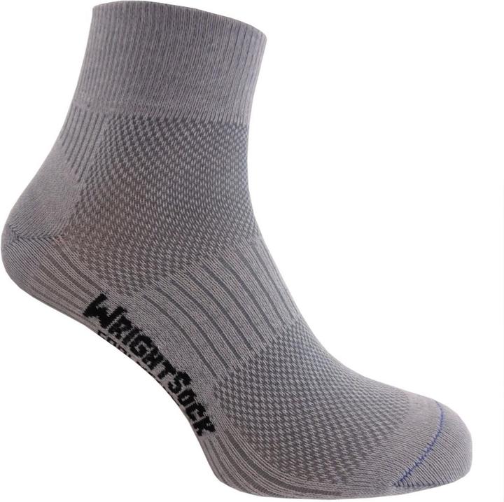 Actual product image Wrightsock Coolmesh II Quarter Sock (34 - 37)