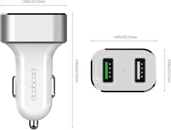 Produktbild Dodocool Dual Port Quick Charge 3.0
