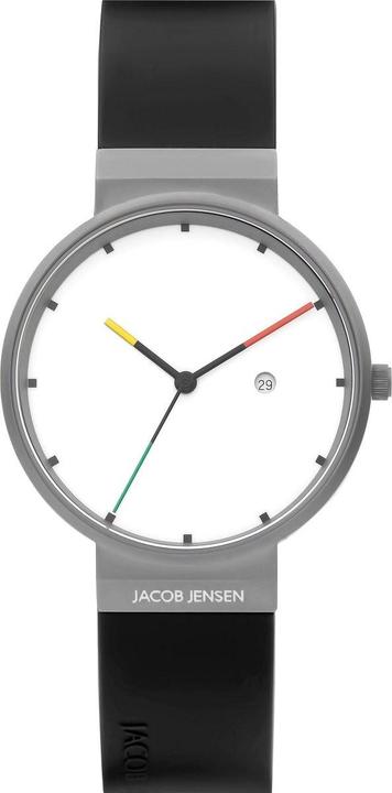 Produktbild Jacob Herren Uhr Analog Quarz 32020797 One Size - Schwarz (Analoguhr, 35 mm)