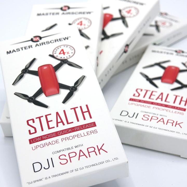 Actual product image Master Airscrew Propeller Stealth 4.7x2.9 Black Spark