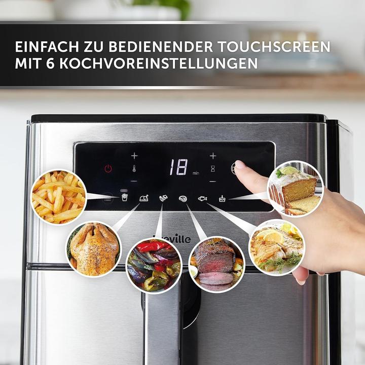 Produktbild Breville Hot air fryer Halo Flexi 9 liters design compact black