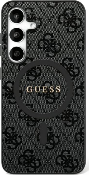 Image du produit Guess Etui Leather 4G Colored Ring Classic Logo MagSafe Samsung Galaxy S25 czarny (Samsung Galaxy S25)