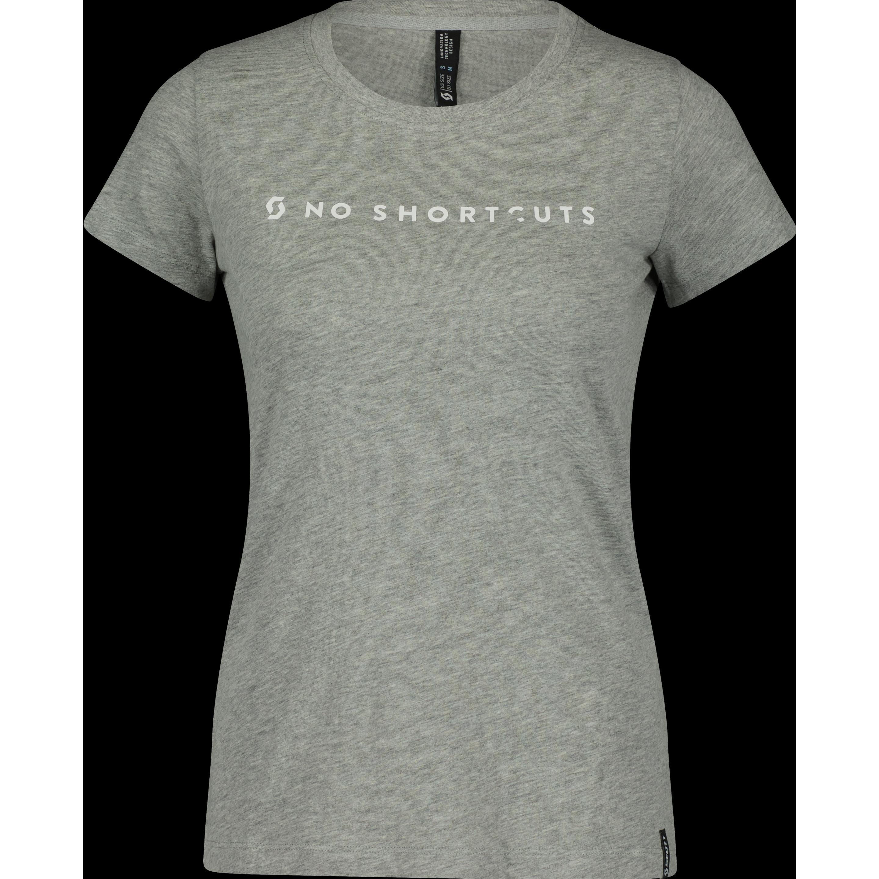 Scott Sports, Damen, Shirt, Women's No Shortcuts S/S, Grau, (M)
