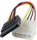Actual product image Gembird CC-SATA-PS Built-in 0.15m SATA Molex (4-pin) Power Cable (15 cm)