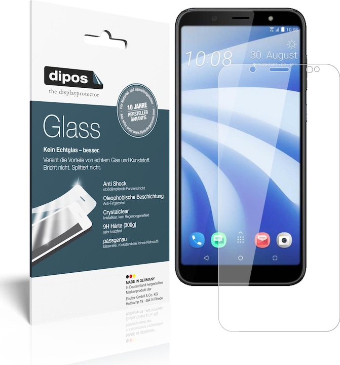 Immagine prodotto Dipos Pellicola Protettiva Anti-Shock (2 Pezzo/i, HTC U12 Life)
