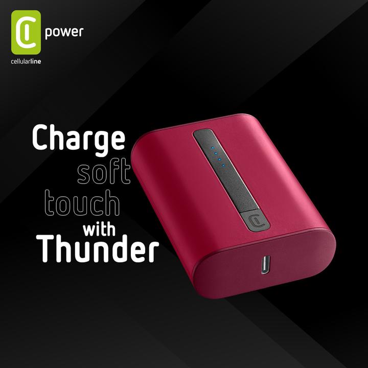 Produktbild Cellularline Thunder (10000 mAh, 18 W, 37 Wh)