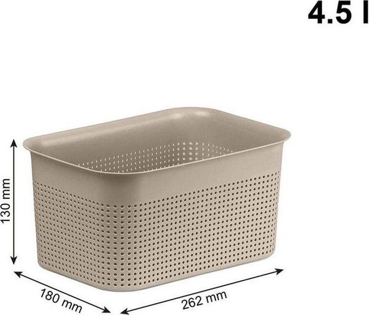 Image du produit Rotho Babydesign Pflegekörbchen XS PINA Cappuccino