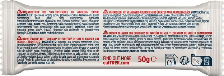 Actual product image Trek Protein Flapjack Biscoff (1 pcs., 50 g)