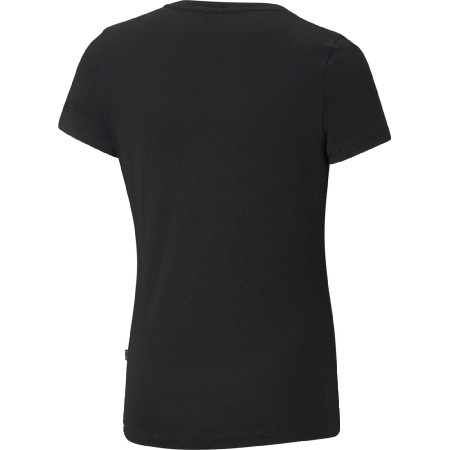 Thumbnail - Puma, Mädchen, Sportshirt, ESS Logo Tee-587029 (152), Schwarz, 152