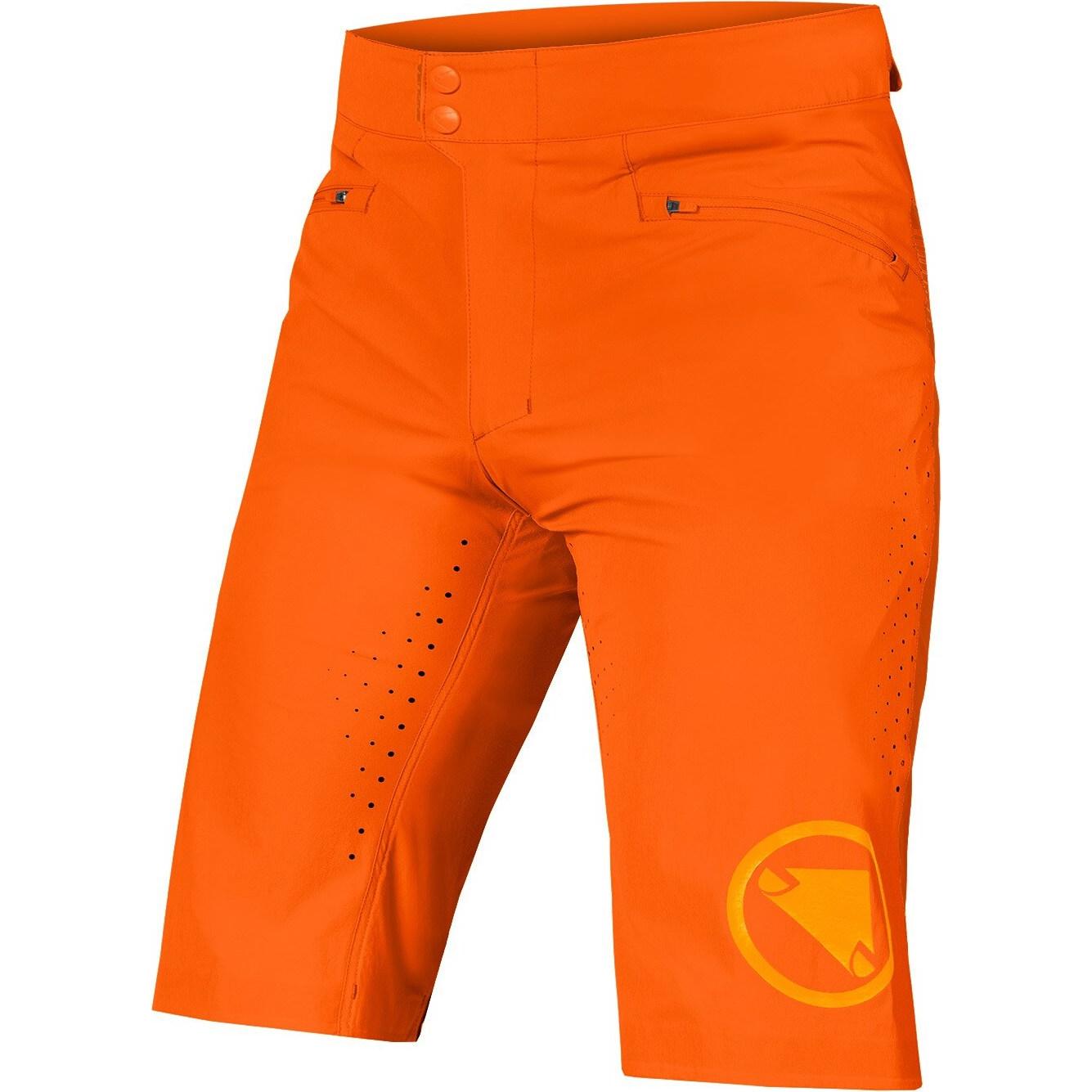 Endura, Herren, Velohosen, SingleTrack Lite (XXL), Orange, XXL