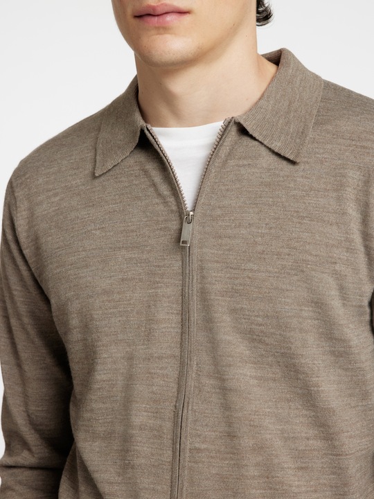 Actual product image Selected Homme Long sleeve cardigan with zip (XL)