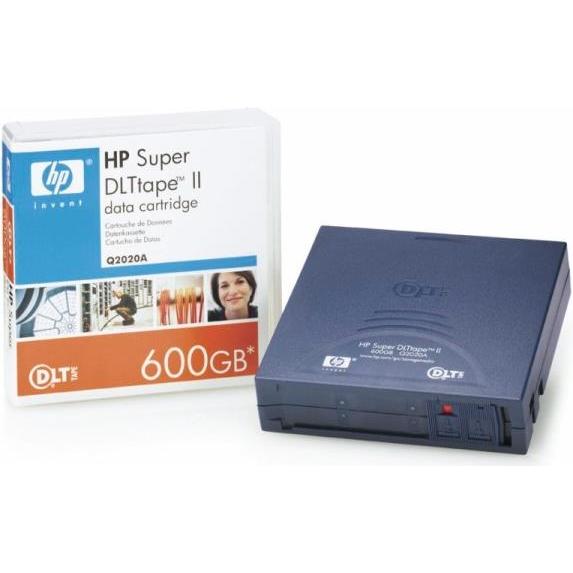 HP SDLT II-Datenkassette Q2020A 300/600GB (SDLT I, 600 GB), Cartridge