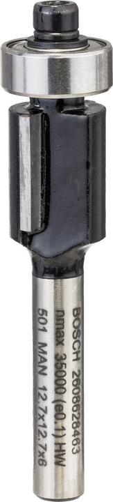 Produktbild Bosch Professional Zubehör Laminat-Bündigfräser, 6 mm, D1 12,7 mm, L 12,7 mm, G 56 mm