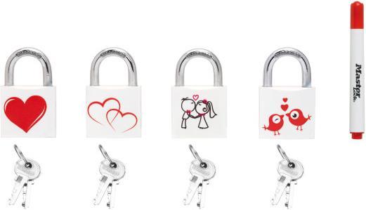 Produktbild Master Lock LOVE - Vorhängeschloss
