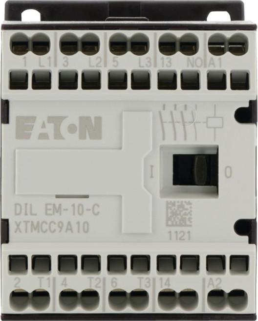 Produktbild Eaton Electric GmbH Leistungsschütz AC-3/400V 4kW 3p DC DILEM-10-G-C