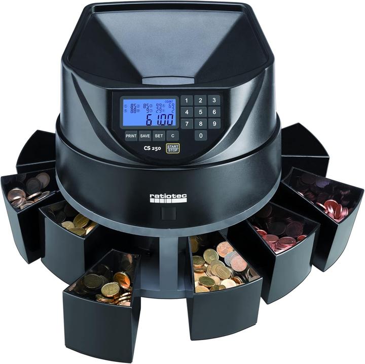 Actual product image ratiotec Coinsorter CS 250 (Coin counter)