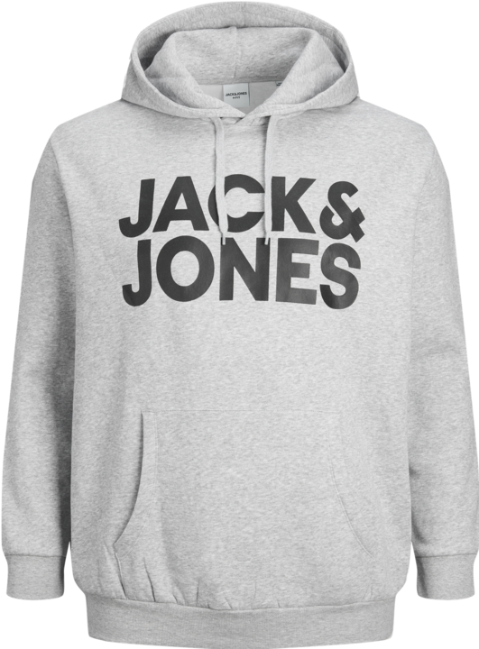 Immagine prodotto Jack & Jones Felpa con cappuccio Basic Logo Plus Size (3XL)
