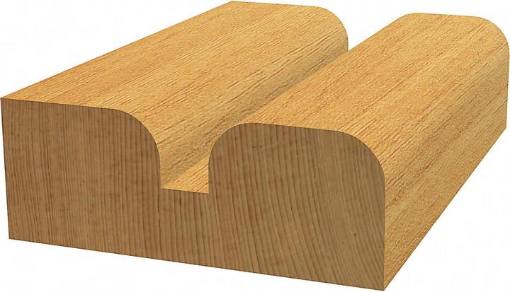 Produktbild Bosch Professional Zubehör Kantenformfräser E, 8 mm, R1 6,3 mm, D 25,4 mm, L 14 mm, G 46 mm