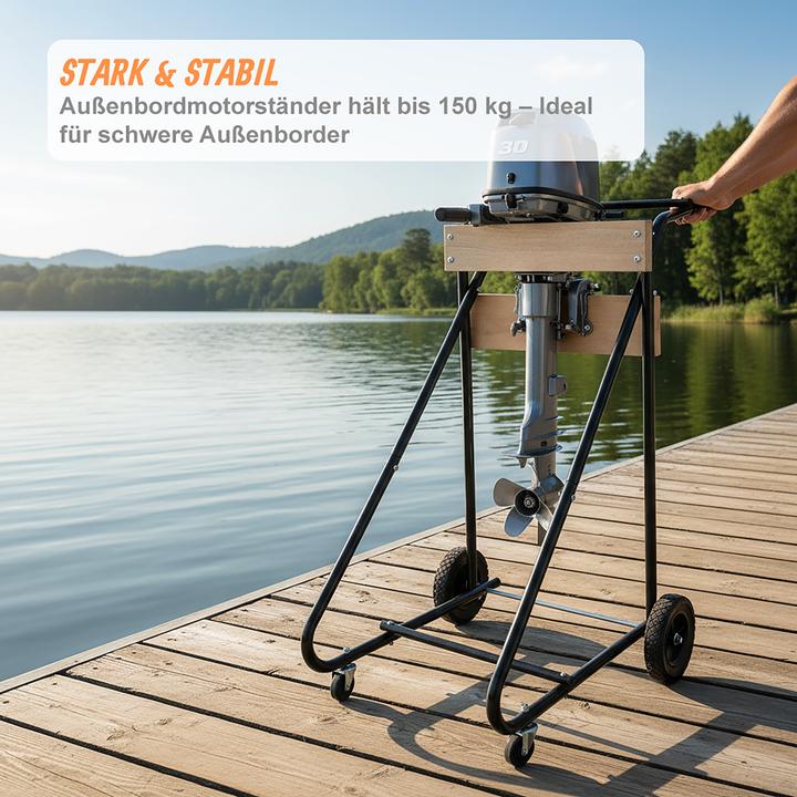 Produktbild Relaxdays Aussenborder Ständer