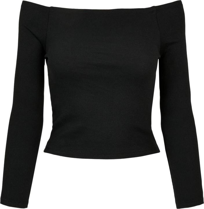 Immagine prodotto Urban Classics Top A costine Senza Spalla Manica Lunga Donna (S)