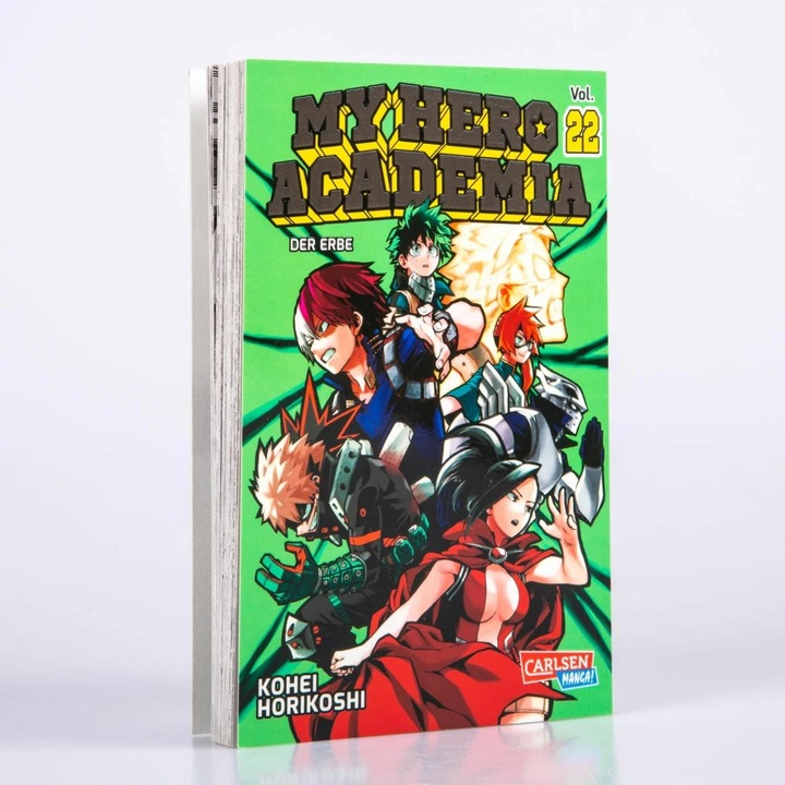 Actual product image My Hero Academia 22 (German, Kohei Horikoshi, 2020)
