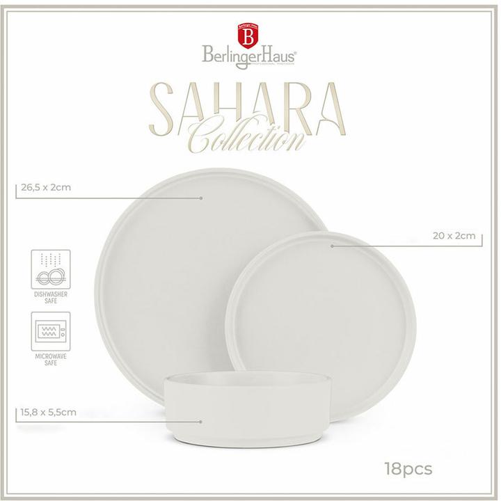 Immagine prodotto BerlingerHaus Haus 18-teiliges Tellerset Sahara Collection