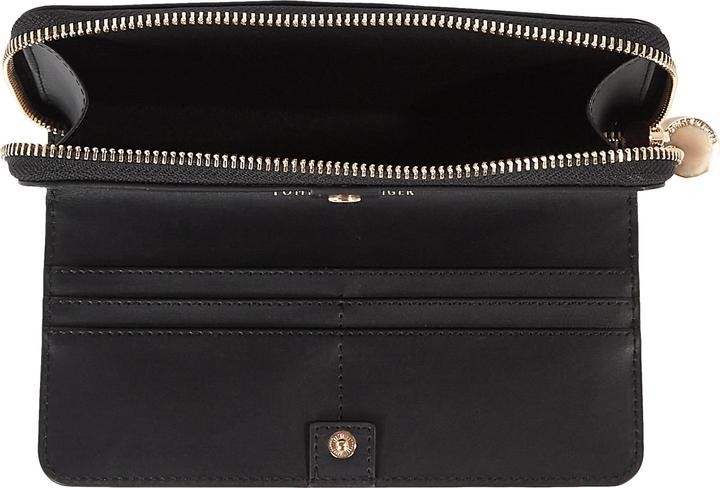 Image du produit Tommy Hilfiger TH Chic Large Portefeuille Zip Around Noir