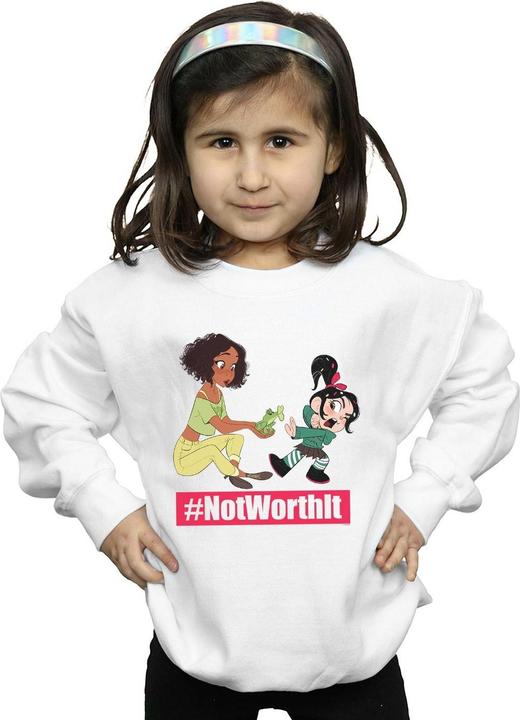 Image du produit Disney - Sweat WRECK IT RALPH TIANA AND VANELLOPE - Fille (116)