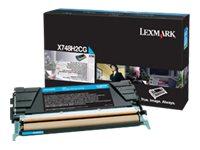 Immagine prodotto Lexmark X748 toner ciano ad alta capacità 10.000 pagine 1 confezione (C)