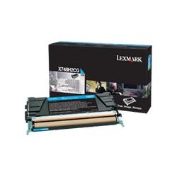 Thumbnail - Lexmark, Toner, X748 Toner cyan hohe Kapazität 10.000 Seiten 1er-Pack (C)