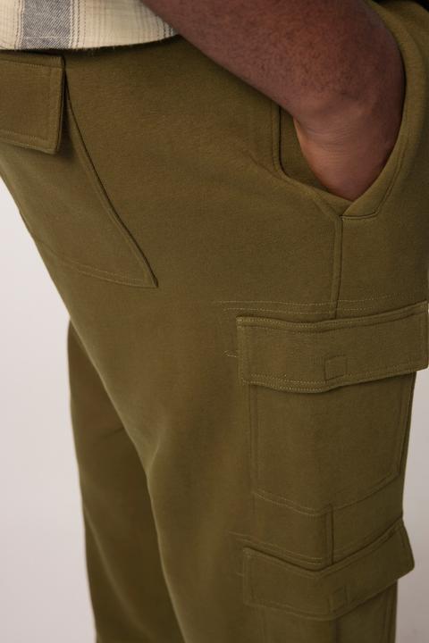 Produktbild Sthuge Sweat-Cargohose, Baggy Fit, Elastikbund, Cargotaschen (XL)