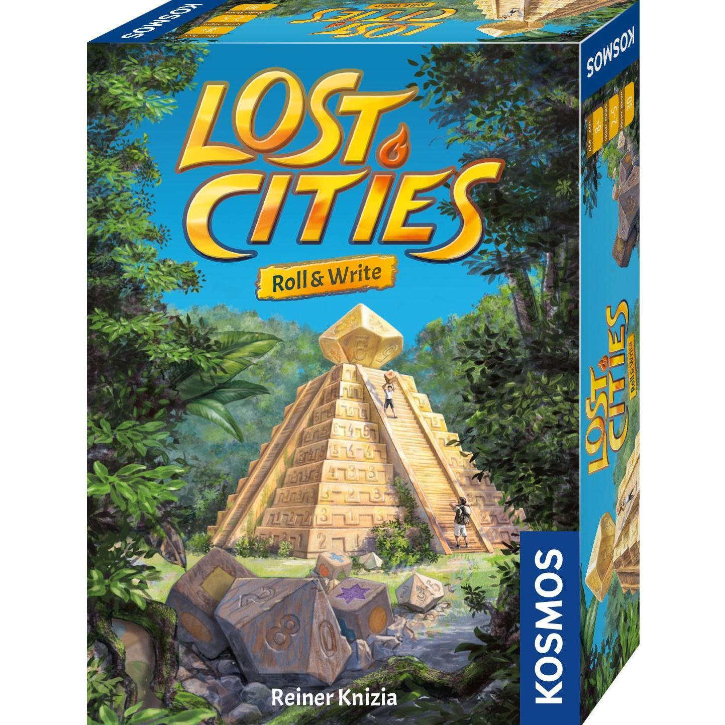 Kosmos Familienspiel Lost Cities Roll & Write (Deutsch)