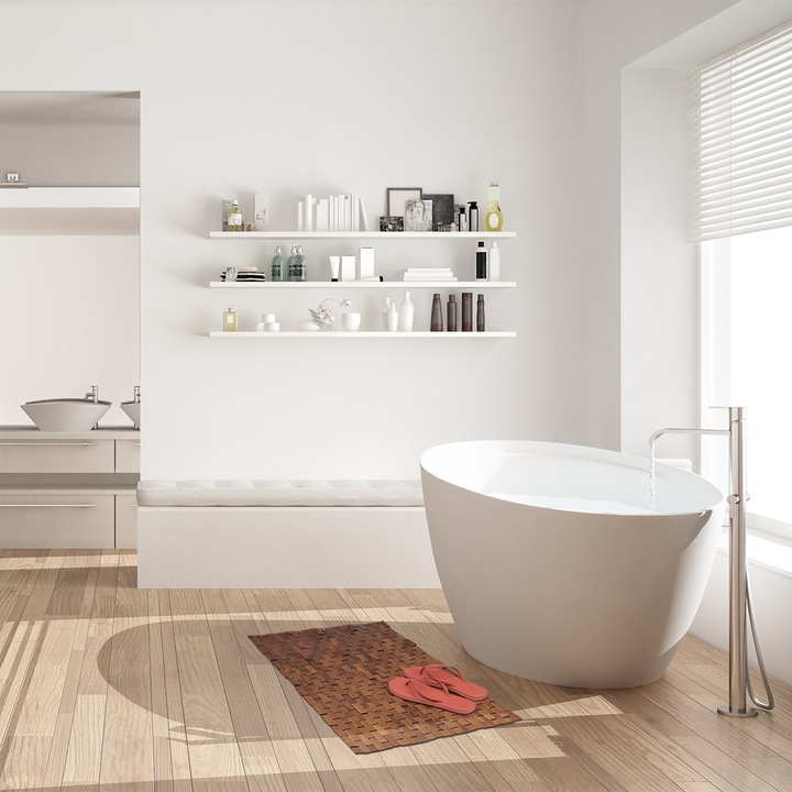 Actual product image Relaxdays Bath Mat 50 x 80 cm (80 x 50 x 0.5 cm)