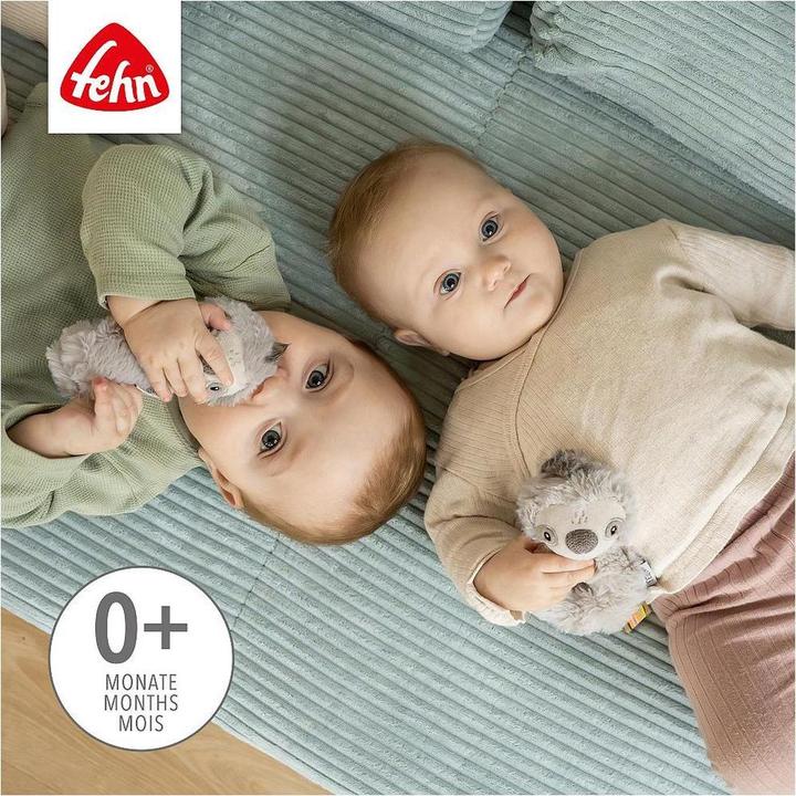 Productafbeelding Fehn Ring-Greifling Faultier, Material: Polyester, Plüsch