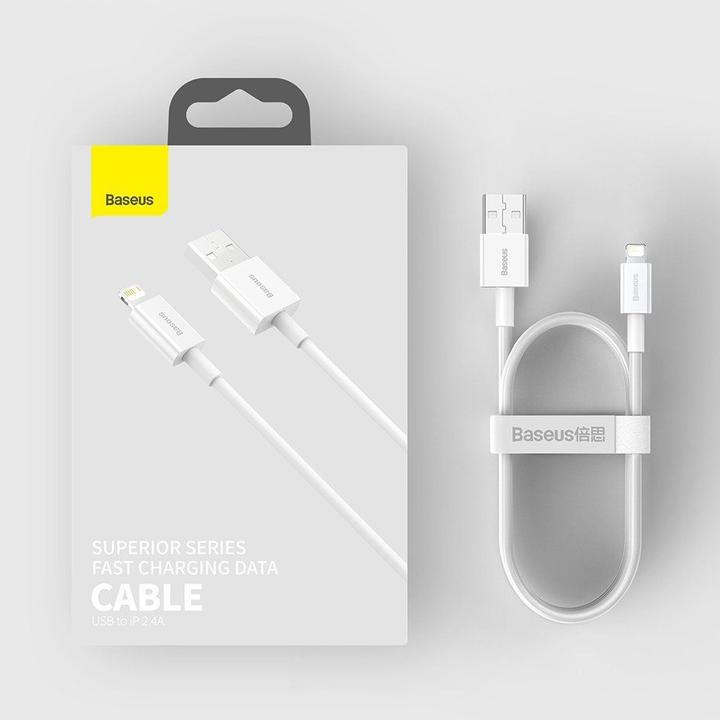 Productafbeelding Baseus Superior Series Kabel USB naar iP 2.4A 1m (blauw) (1 m, USB 2.0)