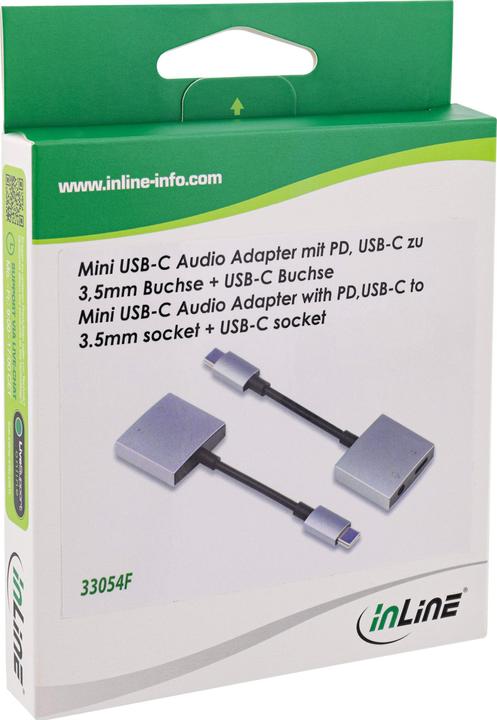 Image du produit InLine Câble adaptateur audio USB-C (Convertisseur de caméra)